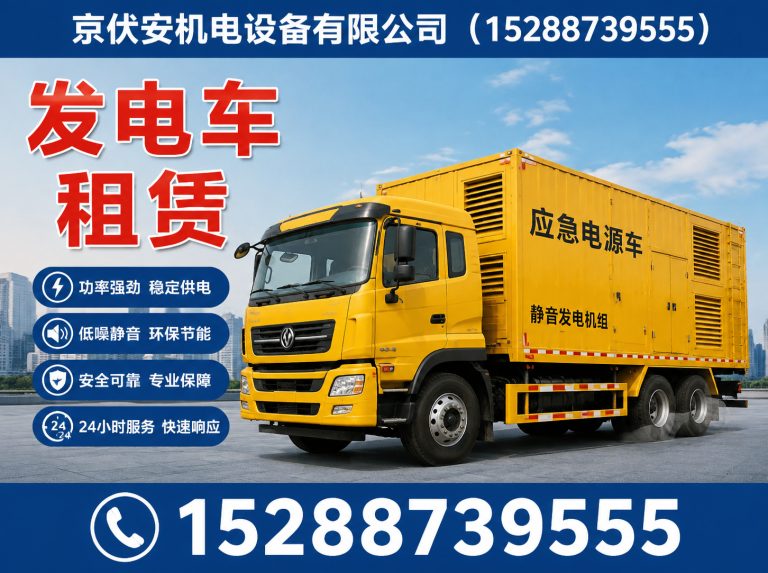 甘孜应急发电机出租展示图